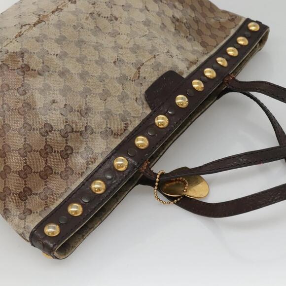 GUCCI GG Crystal Tote Bag Beige - Picture 6 of 16